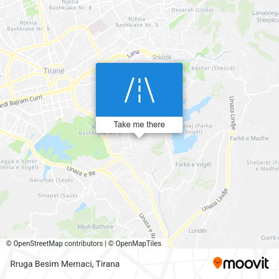 Rruga Besim Memaci map