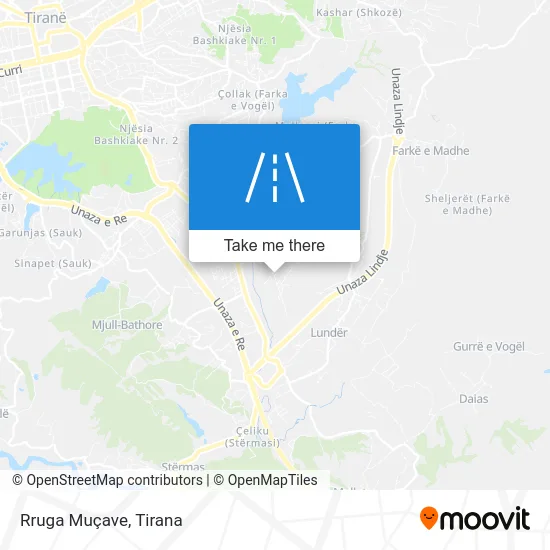 Rruga Muçave map