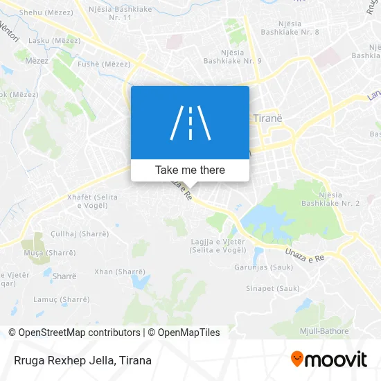 Rruga Rexhep Jella map