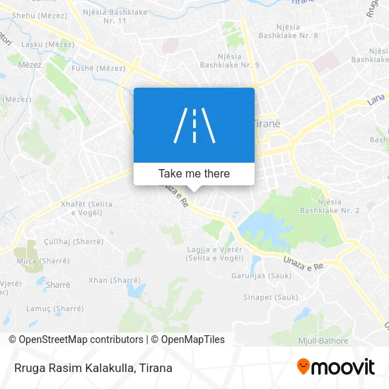 Rruga Rasim Kalakulla map