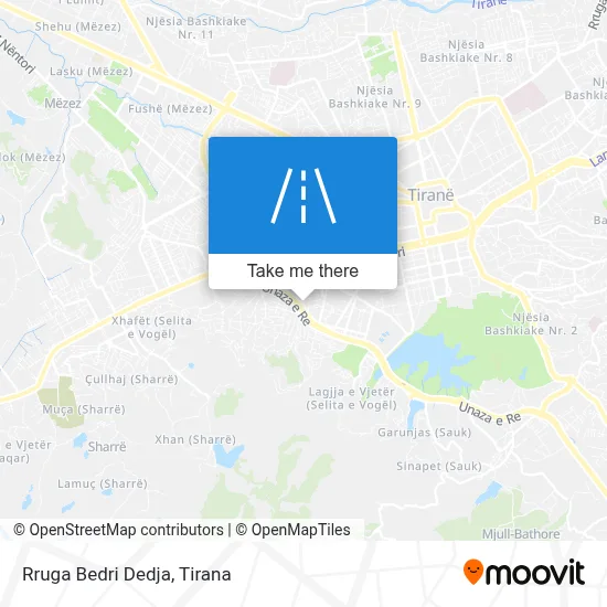 Rruga Bedri Dedja map