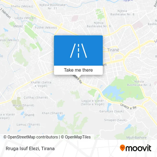 Rruga Isuf Elezi map