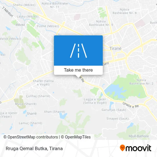 Rruga Qemal Butka map