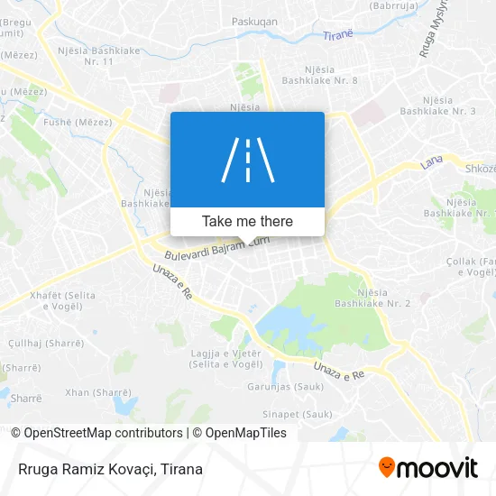 Rruga Ramiz Kovaçi map