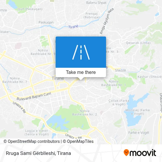 Rruga Sami Gërblleshi χάρτης