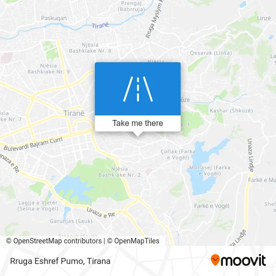 Rruga Eshref Pumo map