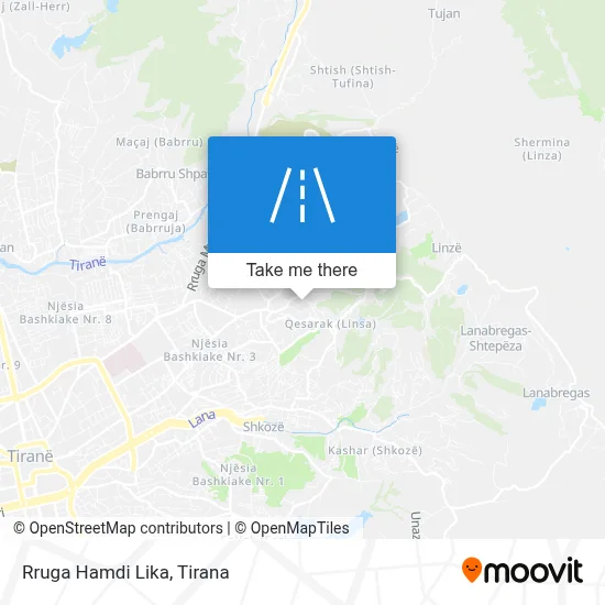 Rruga Hamdi Lika map