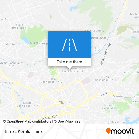 Elmaz Korrili χάρτης