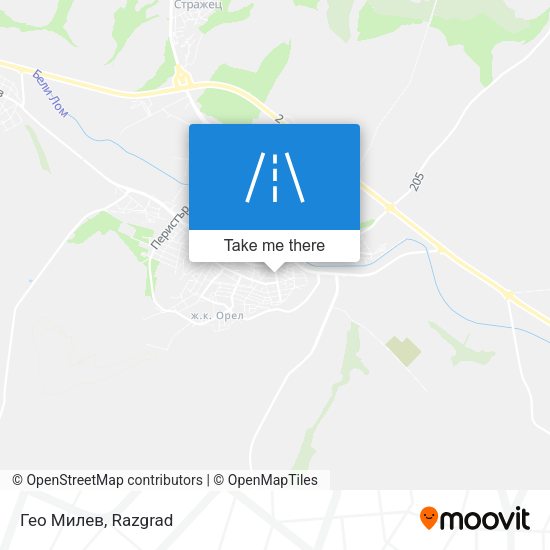 Гео Милев map
