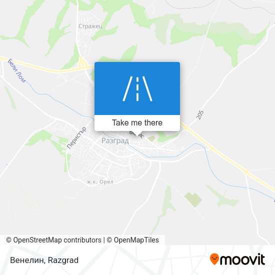 Венелин map
