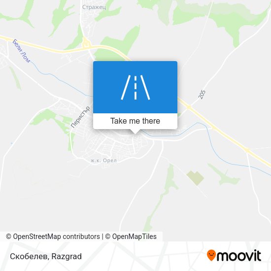 Карта Скобелев