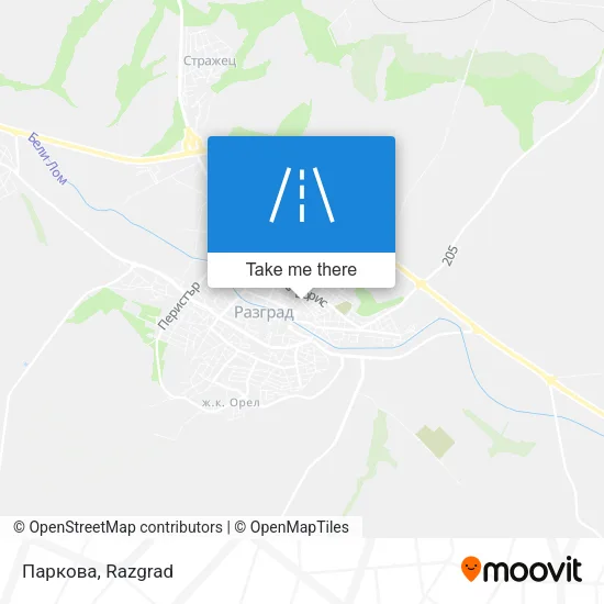 Карта Паркова