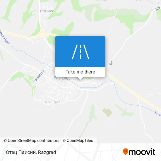 Отец Паисий map