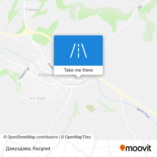 Карта Давуздава