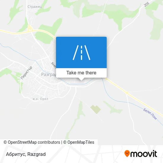 Карта Абритус
