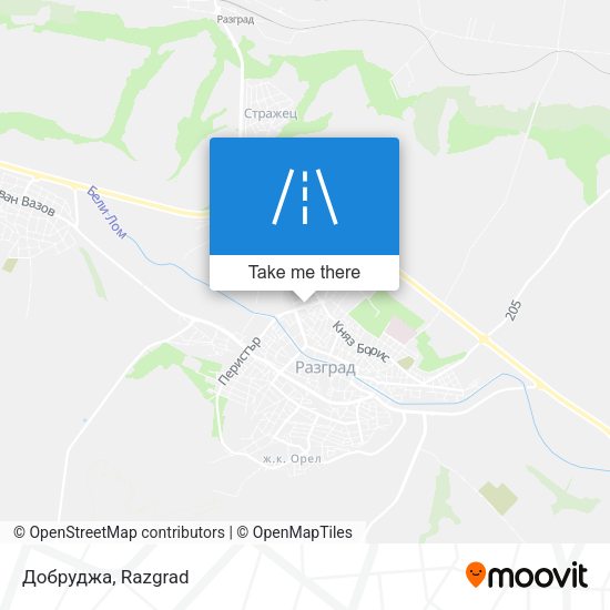 Добруджа map