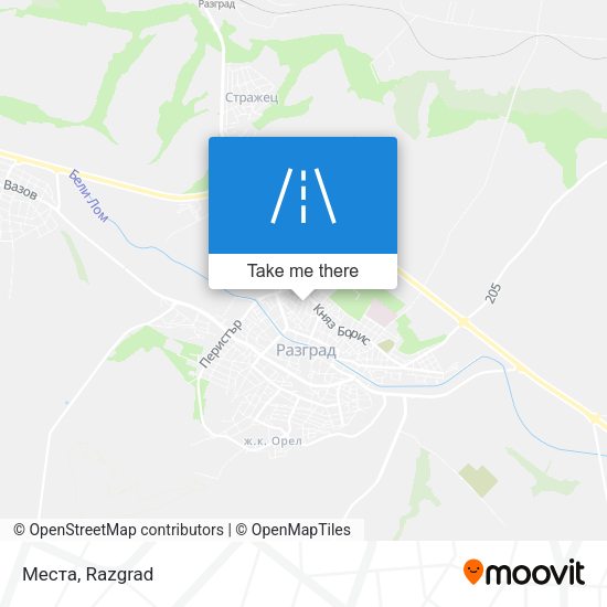 Места map