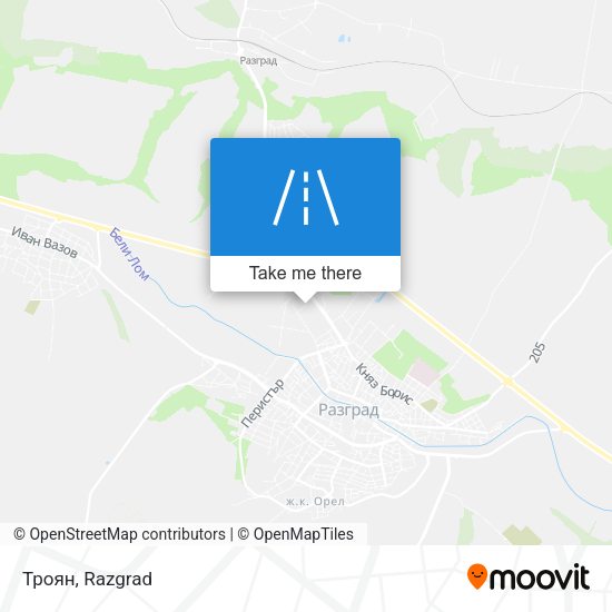 Троян map