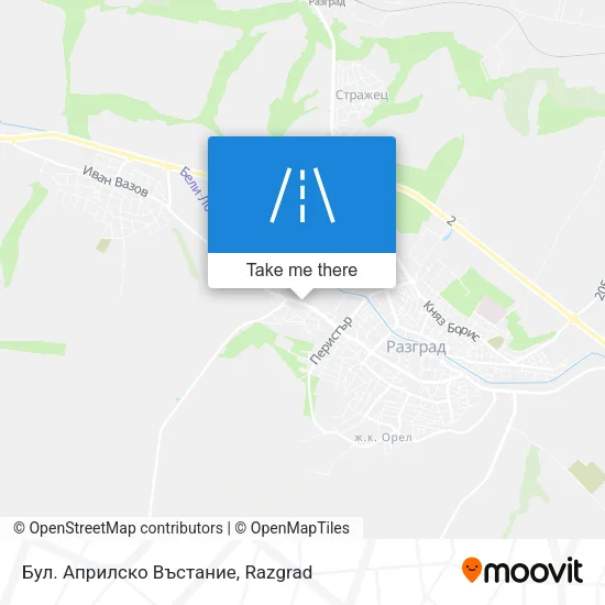 Бул. Априлско Въстание map