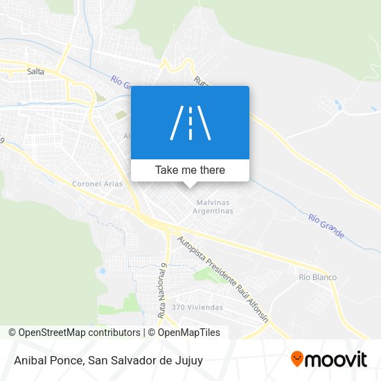 Anibal Ponce map