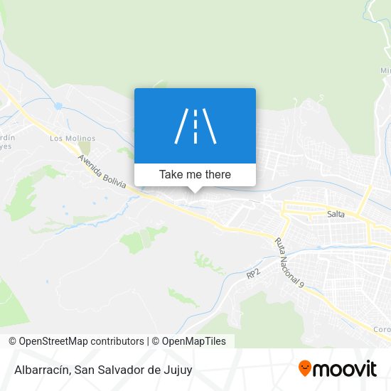 Albarracín map