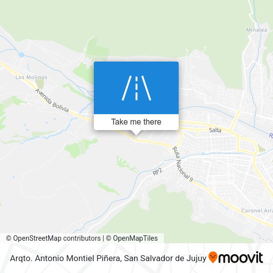 Arqto. Antonio Montiel Piñera map