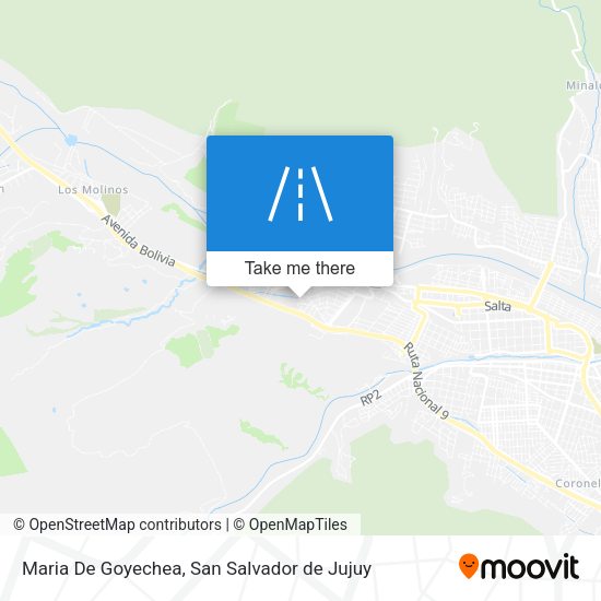 Mapa de Maria De Goyechea