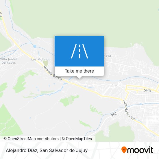 Alejandro Díaz map