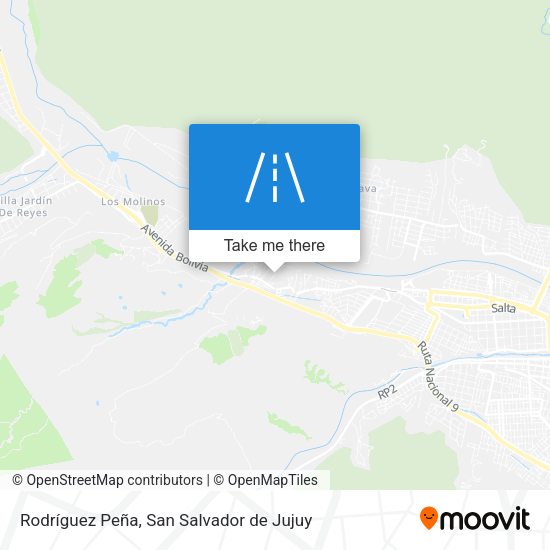 Rodríguez Peña map