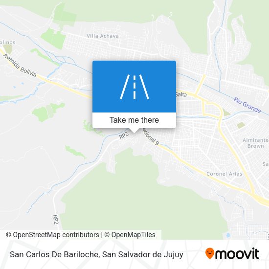 San Carlos De Bariloche map