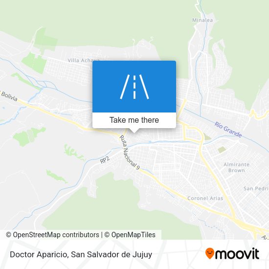 Doctor Aparicio map