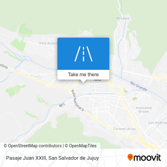 Pasaje Juan XXIII map