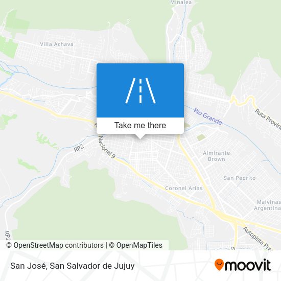 San José map