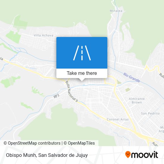 Mapa de Obispo Munh