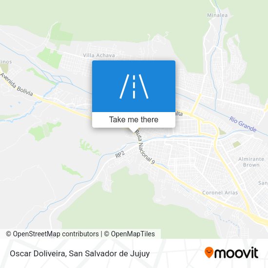 Mapa de Oscar Doliveira