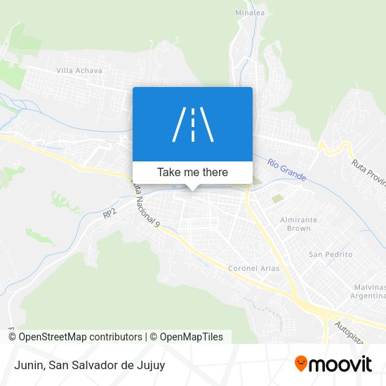 Mapa de Junin