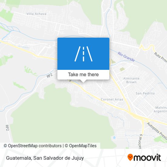 Guatemala map