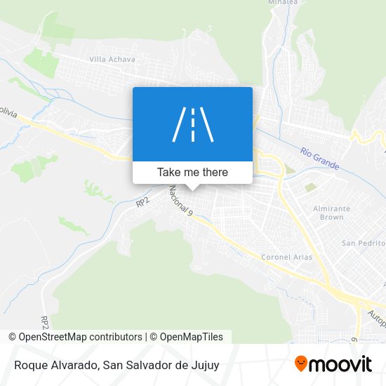 Roque Alvarado map