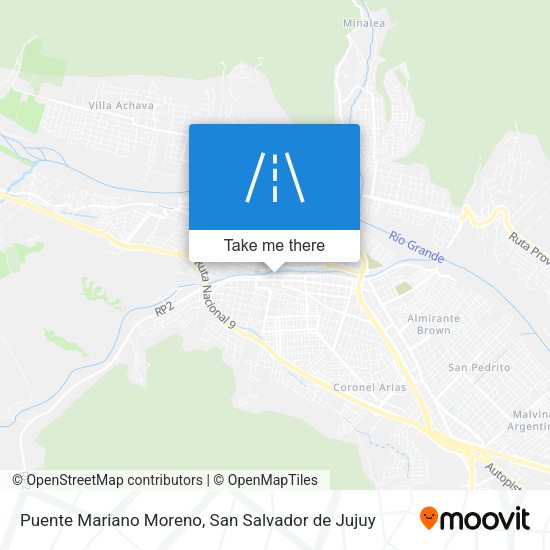 Puente Mariano Moreno map