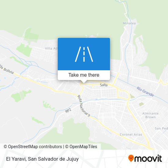 Mapa de El Yaravi
