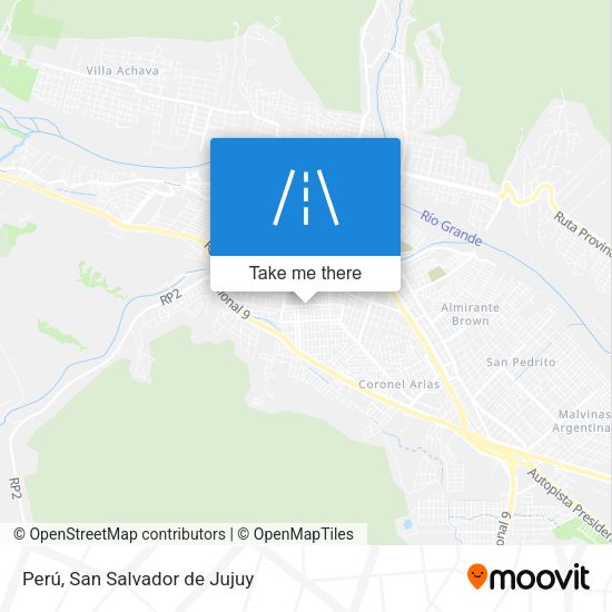 Perú map