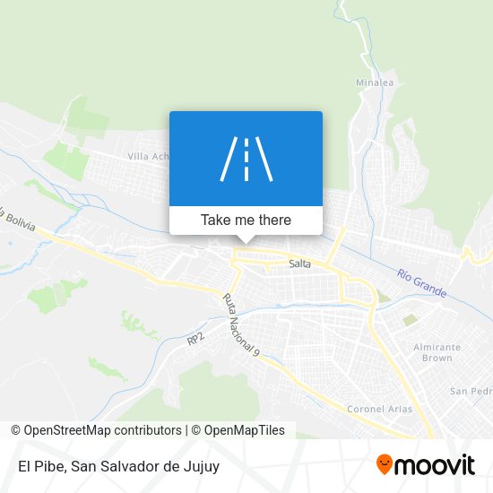 El Pibe map