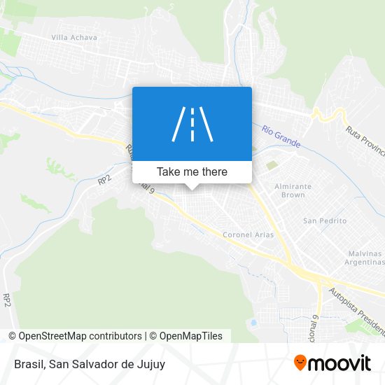 Mapa de Brasil