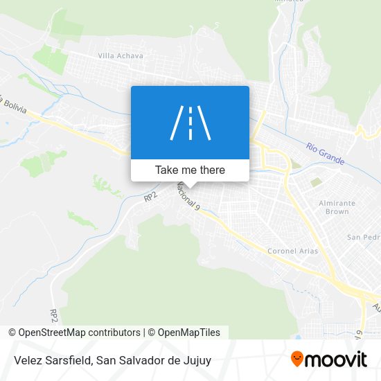 Mapa de Velez Sarsfield