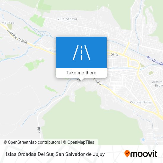 Islas Orcadas Del Sur map