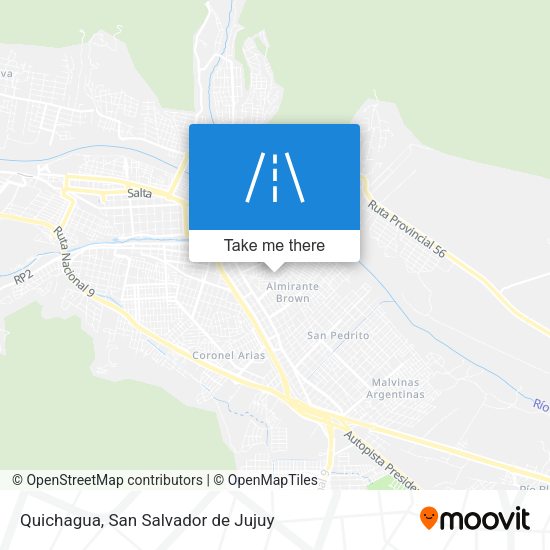 Quichagua map