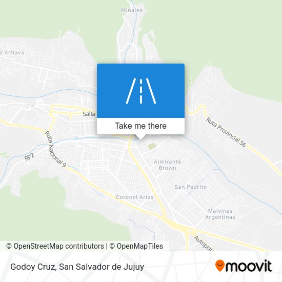 Godoy Cruz map