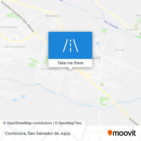 Cochinoca map