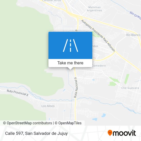 Mapa de Calle 597