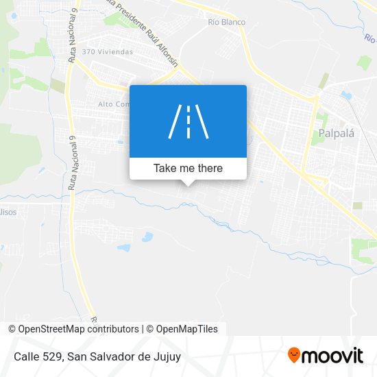 Mapa de Calle 529